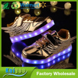 New Children's Wing Flash Boys Girls Sports Shoes Luminous Shoes