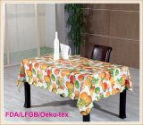 Opaque PVC Double Side Print Table Cloth in Roll