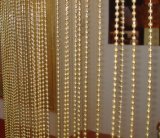Gold Metal Ball Chain Curtain for Screen and Room Dividers