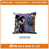 New Style Cheap Price New Design Appliqued Decorative Pillow