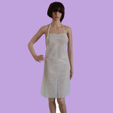 Disposable Polypropylene Apron White with Loop Around The Neck