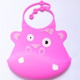 Baby Feeding Goods Silicone Toddler Bibs with Higher Catcher