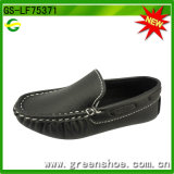 Black Fashion Flat Casual Shoes for Children (GS-LF75371)