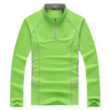 Custom Long Sleeve Sport Dry Fit Seamless Polo Shirt