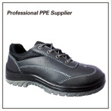 Fashion Design Genuine Leather Industrial Safety Shoes