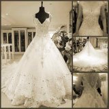 Custom Crystal Stones Wedding Dress Luxury Bridal Wedding Gown H13908
