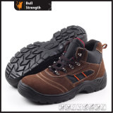 Suede Leather PU Outsole Safety Shoes Sn5116