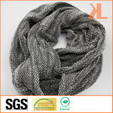 100% Acrylic Grey Knitted Neck Scarf