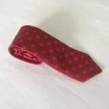 Men's High Quality Fashion Check Design Woven Silk Neckties