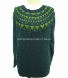 Women Fashion Round Neck Long Sleeve Sweater Clothes (RS-010)