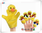 6PCS Story Time Finger Puppets - Five Little Ducks Educational Puppets