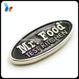 Oval Metal Zinc Alloy Name Badge Name Label