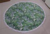 Polyester Microfiber Custom Full Size Mandala Print Round Beach Towel