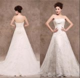 A Line Lace Bridal Wedding Dress Xz1521