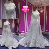 Fashion off Shoulder Lace Mermaid Bridal Wedding Dress Long Train