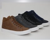 Hotsell New Leather MID-Cut Casual Shoes Men Canvas Sports Running