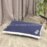Pet Accessories Blue Small Dog Bed Mattress Cat Bed Cushion with Fringed Edge