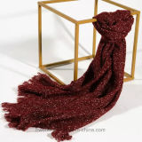 Thick Yarn Dyed Woven Acrylic Shawl with Starrry Night (Hz91)