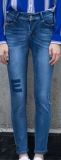 Ladies Latest Fashion Jean Custom Lady Wholesale Long Denim Jeans
