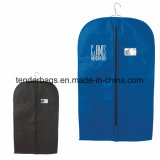 Home Storage Fabric Suit Garment Bag with Name Card Pocket