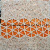 Wave Cotton Fabric, Geomtry Lace, Cotton Lace