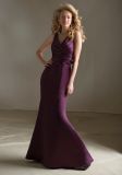 Mermaid Halter Latest New Style Long Bridesmaid Gowns (BD3036)