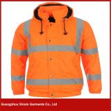 Winter Reflective High Visibility Safety Parka Jacket (J78)