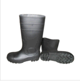 High Quality Work Rain Boots (black upper/Black Sole)