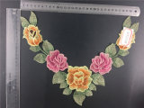 High Quality Beautiful Decorative Clothing Flower Embroidery Collar