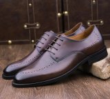 Classical Mens Lace up Dress Shoes for Wedding Derby Shoes