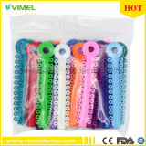 Dental Orthodontic Elastic Ligature Tie with Various Colors