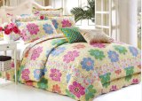 Customized Prewashed Durable Comfy Bedding Quilted 1-Piece Bedspread Coverlet Set for 62