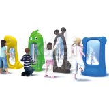 Indoor Playground Distorting Mirror Plastic Toy for Children