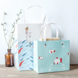 Custom Special Design Fresh Paper Gift Printing Pakage Bag