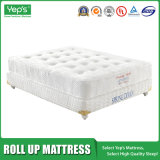 UK Standard Button Style Roll up Pocket Spring with Memory Foam Mattress