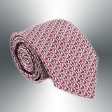 Silk Twill Necktie Print by Digital Printing