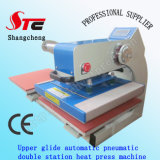 50*60cm Automatic Pneumatic T-Shirt Heat Transfer Machine Upper Glide Pneumatic Double Station Heat Press Machine Digital T Shirt Printing Machine Stc-Qd05