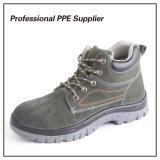 Lightweight Genuine Leather Construction Safety Footwear