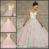 Sweetheart Tulle Prom Ball Gown Embroidered Sequins Evening Quinceanera Dress Ld152101
