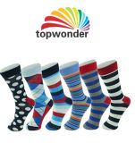 Custom Cotton Jacquard Unisex Sock in Various Designs and Sizes