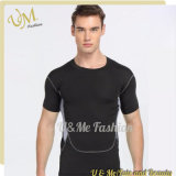 Men's Tight-Fitting Pants Sleeve Running T Shirts Sportssuits
