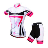 Custom Women Sublimated Sleeveless Cycling Jersey and Shorts