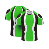 Rugby Uniforms OEM Rugby Jersey with Green Color Printed