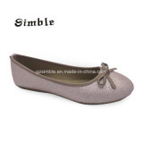 Girls Women Casual PU Leather Ballet Shoes