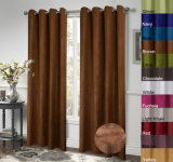 100% Polyester Suede Window Curtains