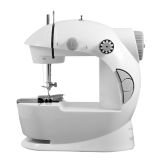 Wholesale Electric Mini Double Speed Domestic Sewing Machine with Light (FHSM-201)