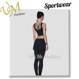 China Factory Sport Suits Ladies Yoga Wear Leggings Bar with Padding Sportwear