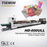 Tiemin Automatic High Speed Three Side Seal Stand up & Zipper Bag & Pouch Making Machine HD-600ull
