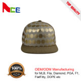 Small MOQ Wholesale Promotional Corduroy Snapback Hats with Silk Printing