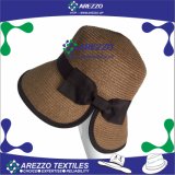 Women's Paper Straw Bucket Hat (AZ015A)